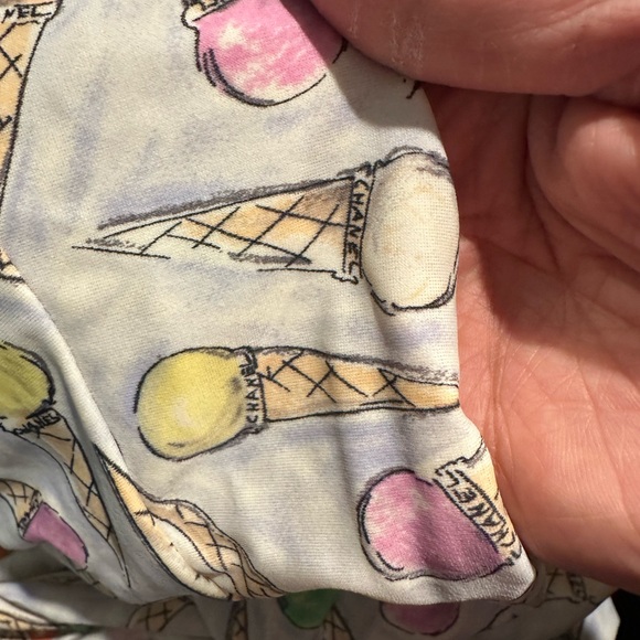 CHANEL Multicolor Ice Cream Pattern Dress - Picture 8 of 10